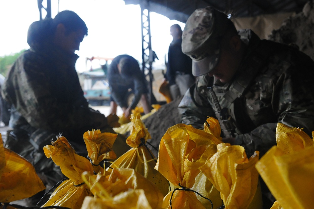 La National Guard responds to Hurricane Barry