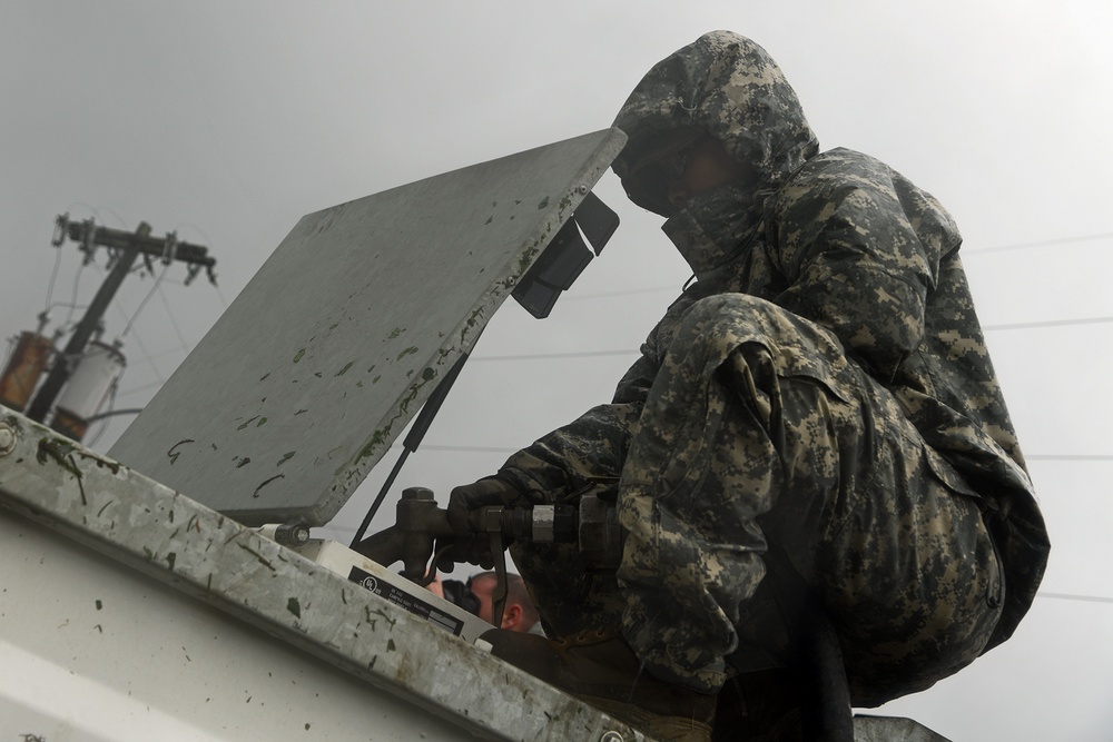 La National Guard responds to Hurricane Barry