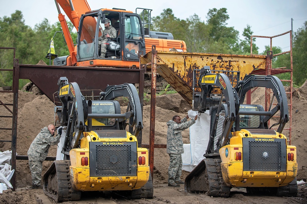 La. National Guard responds to Hurricane Barry