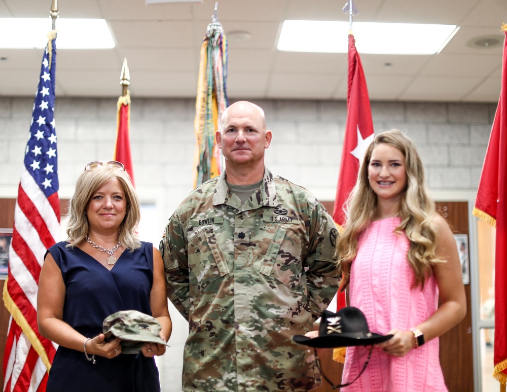 Newly promoted Col. Bowlin