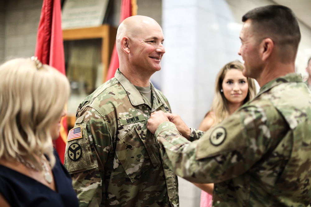 Newly Promoted Col. Bowling