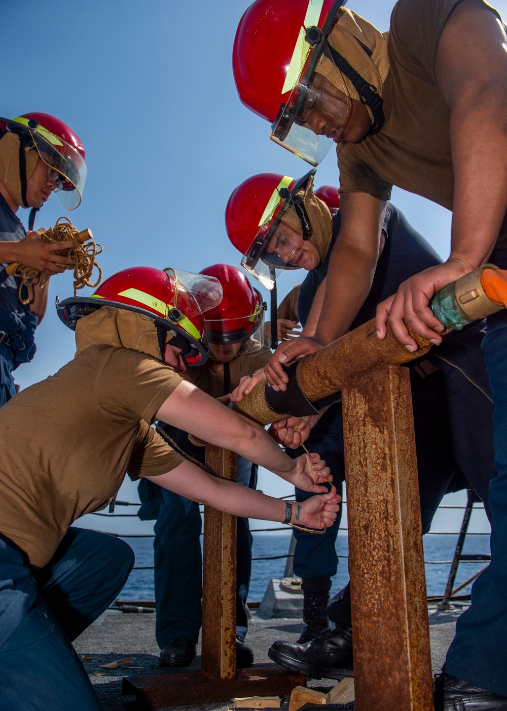 USS Bainbridge Deployment