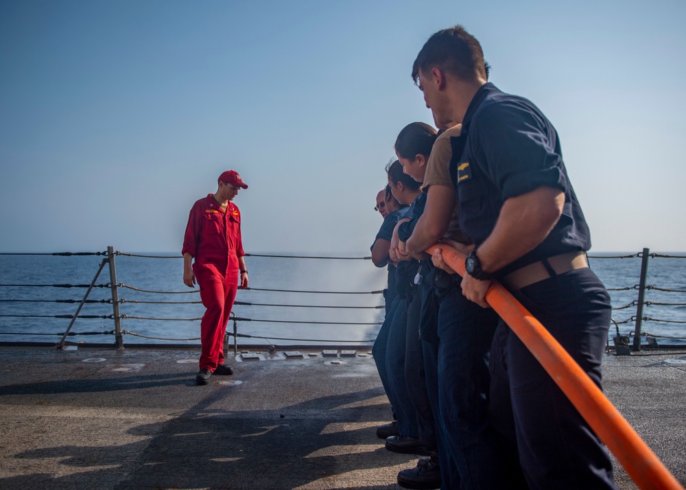 USS Bainbridge Deployment