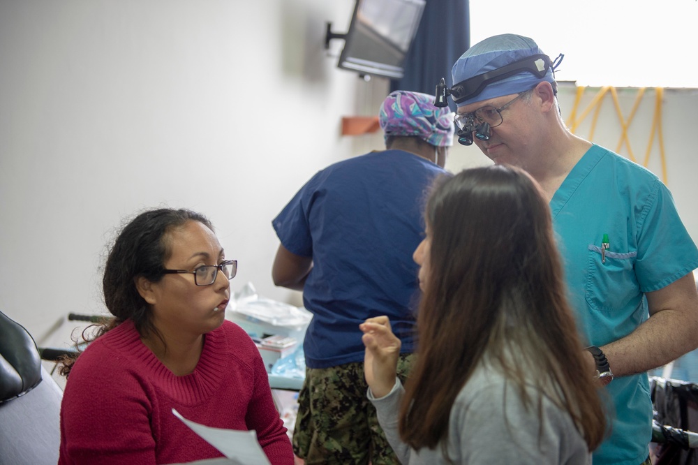 USNS Comfort Crew Treats Patients at Peru Medical Sites