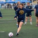 USNS Comfort Sailors Play in All-Female Soccer Game