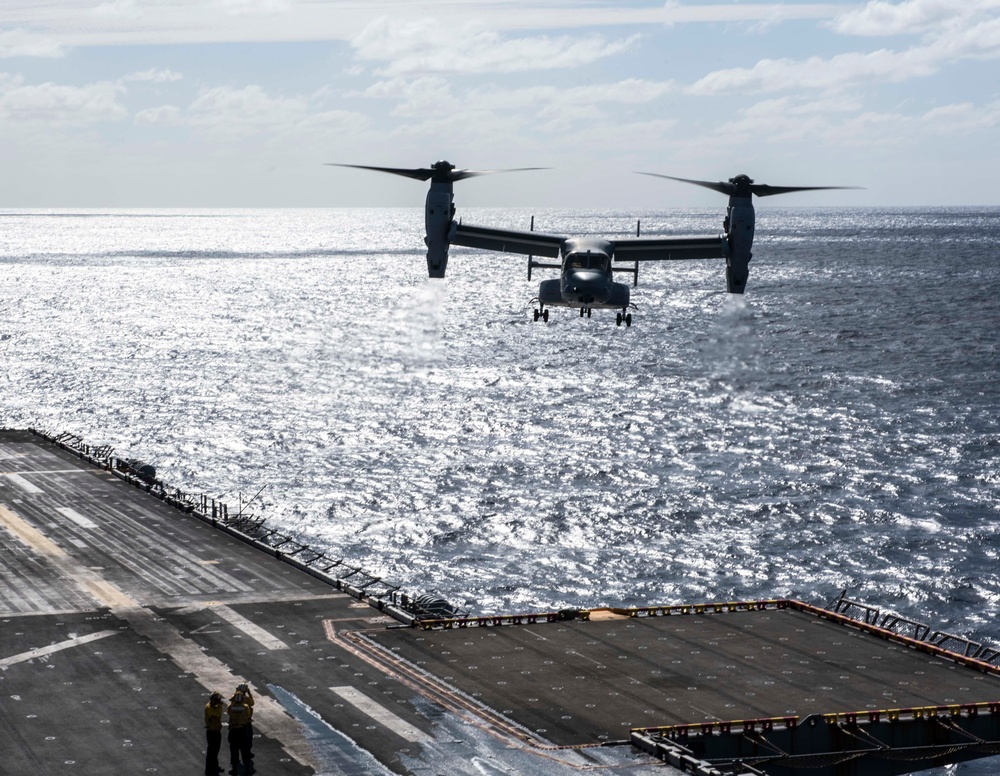 USS WASP (LHD 1) OPERATIONS DURING TALISMAN SABRE '19