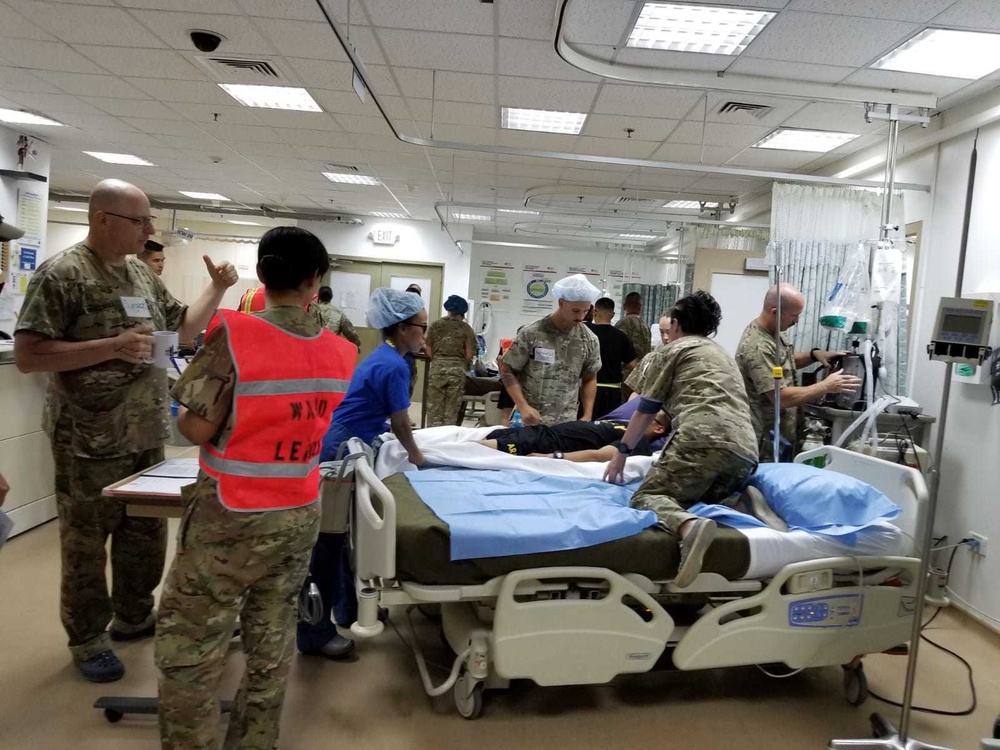 MASCAL Exercise conducted at Camp Arifjan, Kuwait