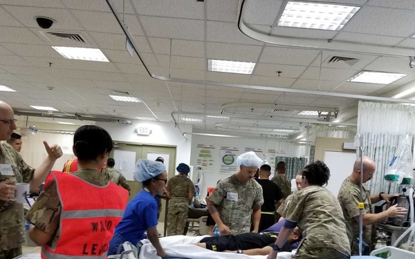 MASCAL Exercise conducted at Camp Arifjan, Kuwait