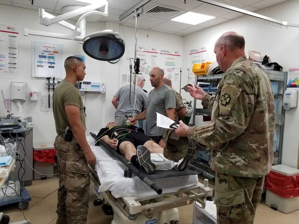 MASCAL Exercise conducted at Camp Arifjan, Kuwait