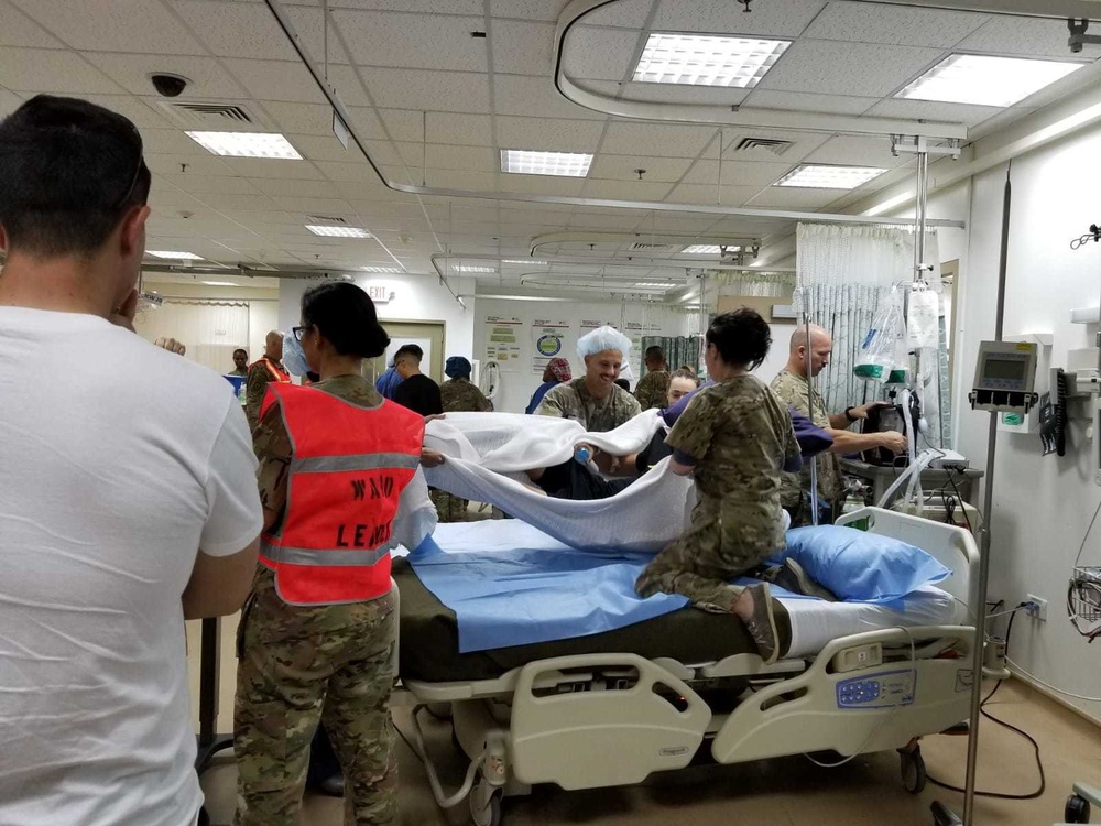 MASCAL Exercise conducted at Camp Arifjan, Kuwait