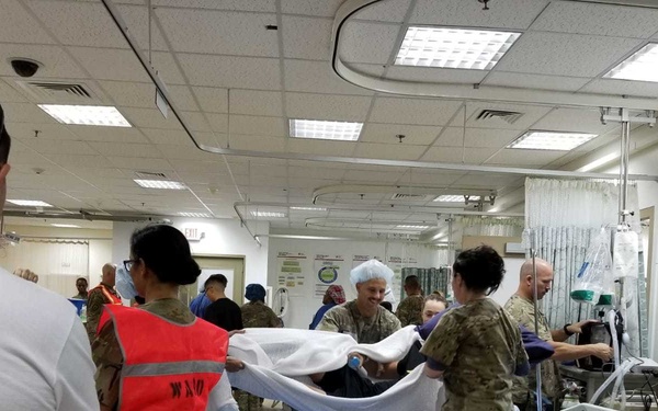 MASCAL Exercise conducted at Camp Arifjan, Kuwait