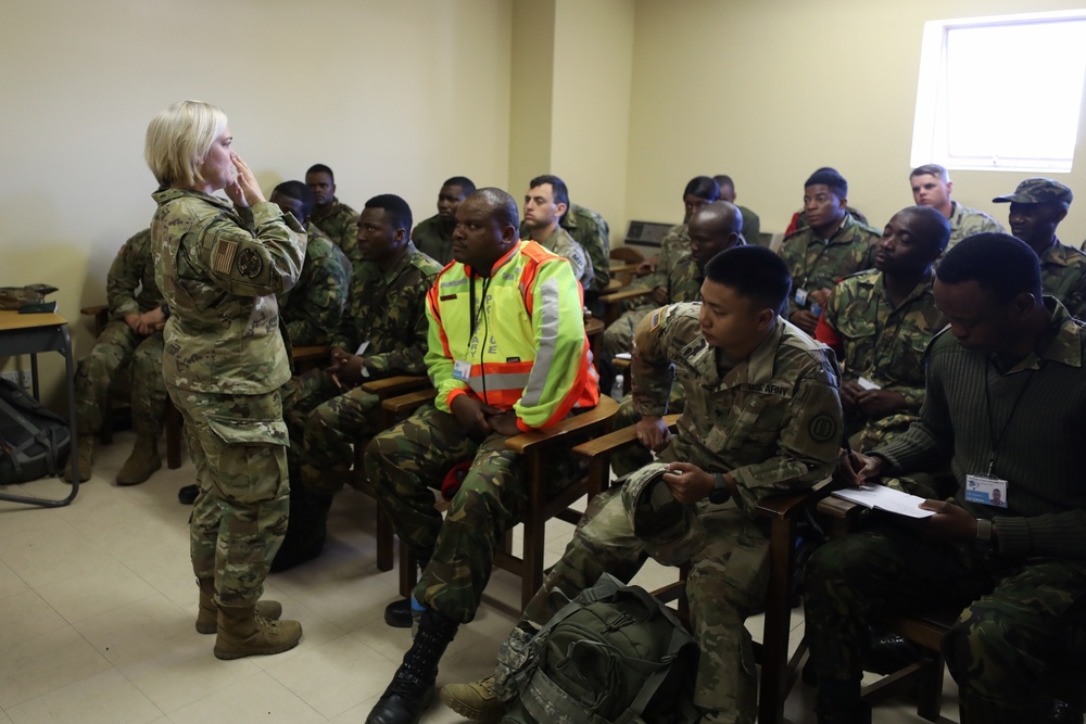 U.S. and Botswana Forces Train Together During Upward Minuteman 2019