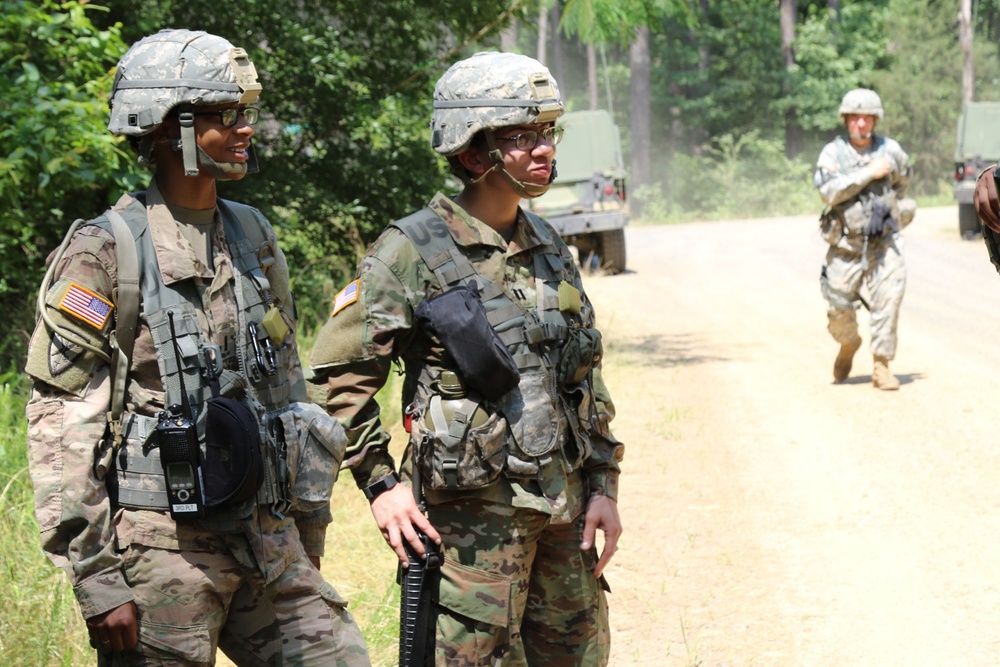 87th Troop Command trains on tactical movement