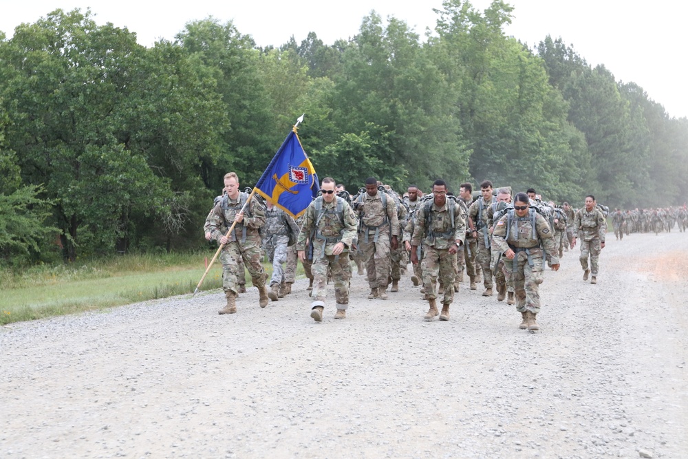 87th Troop Command Ruck March