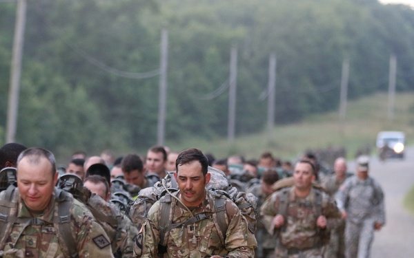 87th Troop Command Ruck March