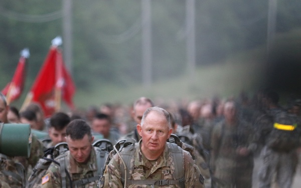 87th Troop Command Ruck March