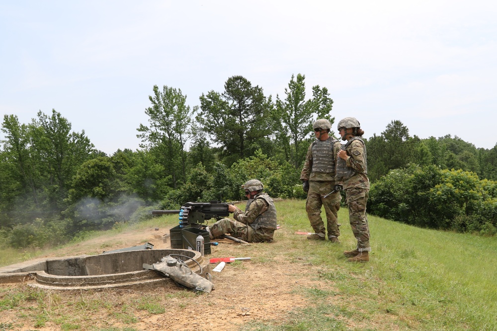 871st Troop Command at the MK-19 Qualification Range
