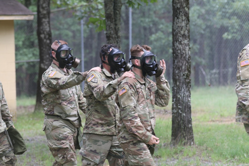 871st Troop Command at the Gas Chamber