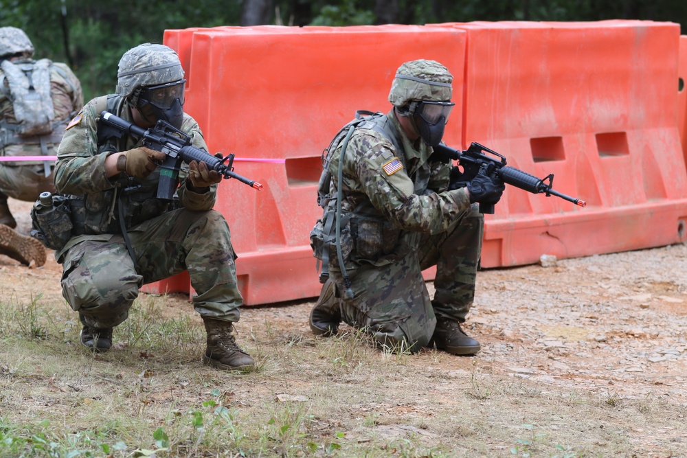 871st Troop Command React to Contact Lane