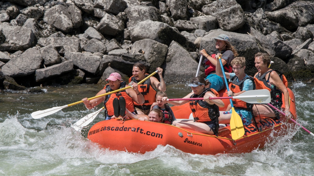 Survivor Outreach Rafting