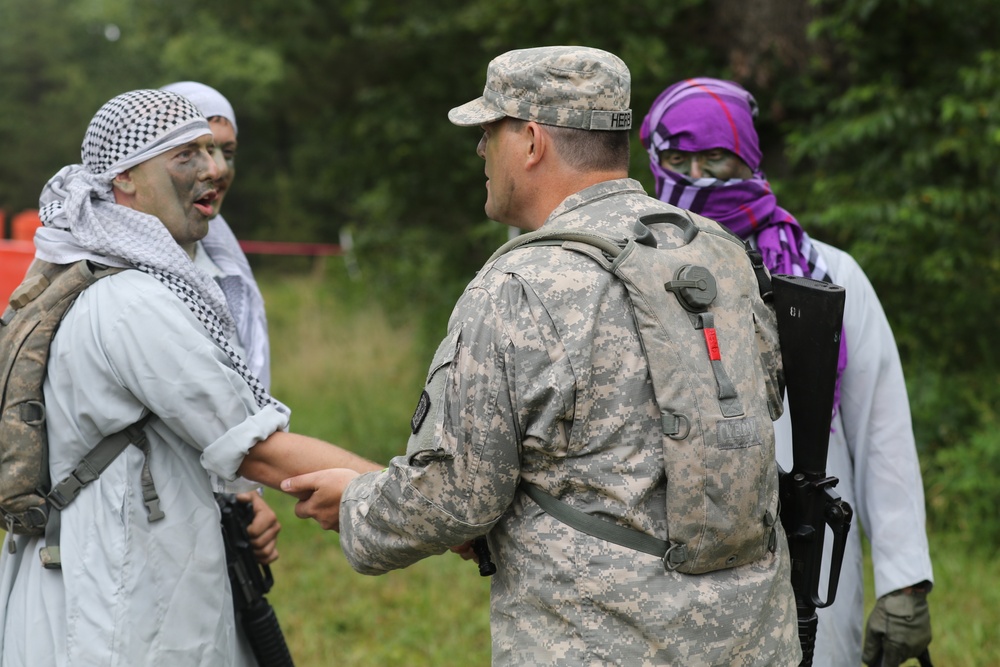 871st Troop Command Role-playing Exercise