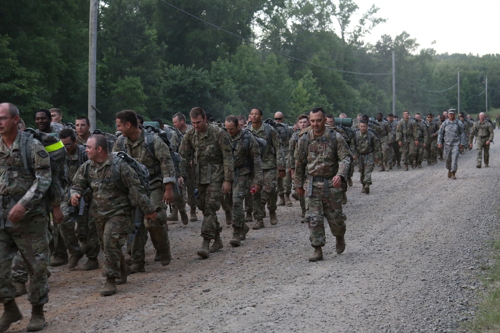 87th Troop Command Conquers 8-Mile March During Annual Training