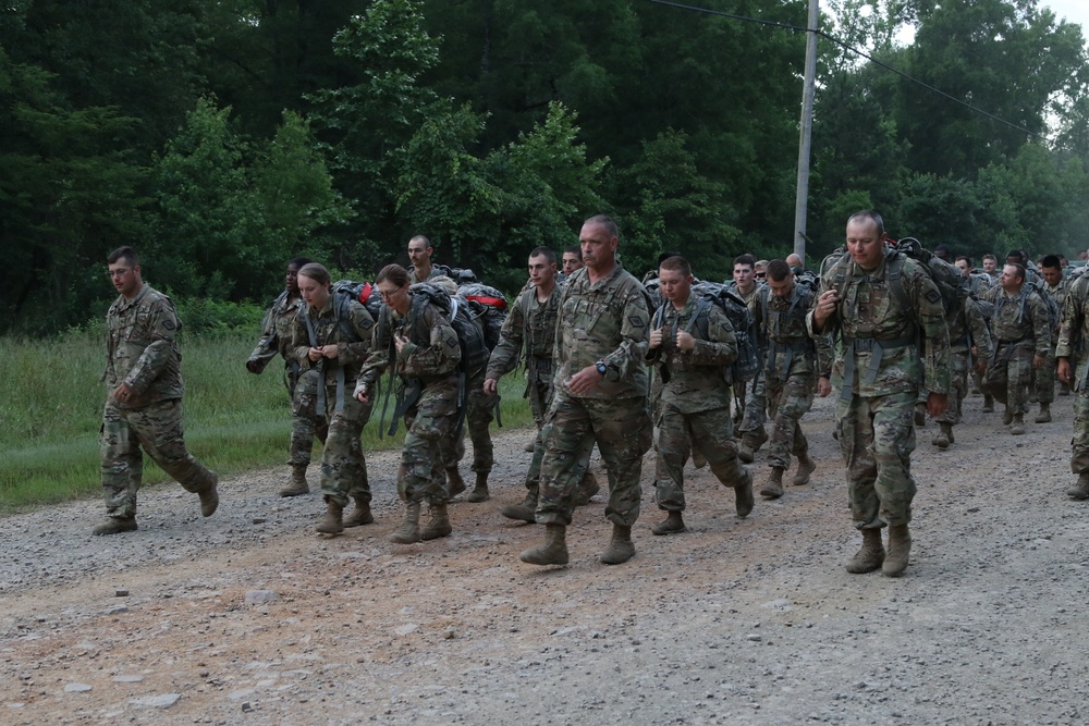 87th Troop Command Conquers 8-Mile March During Annual Training