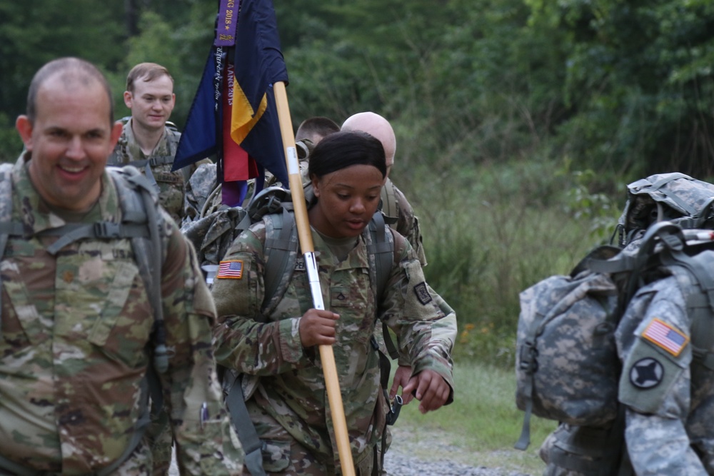 87th Troop Command Conquers 8-Mile March During Annual Training