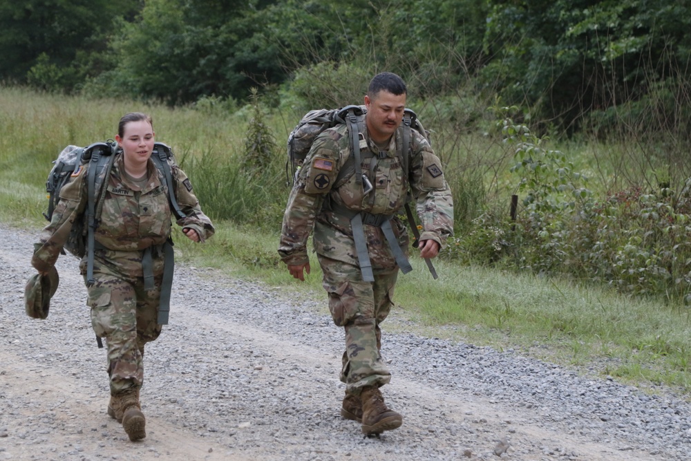 87th Troop Command Conquers 8-Mile March During Annual Training