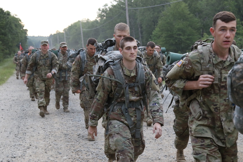 87th Troop Command Conquers 8-Mile March During Annual Training