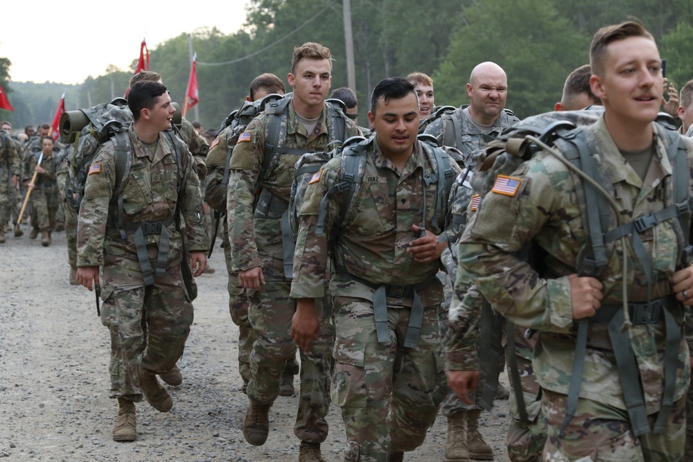 87th Troop Command Conquers 8-Mile March During Annual Training