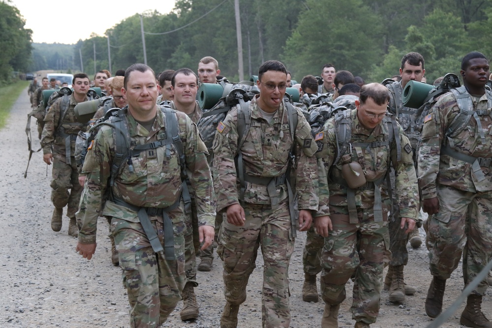 87th Troop Command Conquers 8-Mile March During Annual Training