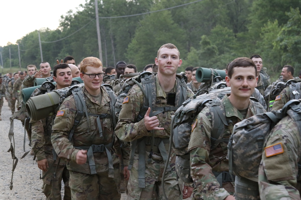 87th Troop Command Conquers 8-Mile March During Annual Training