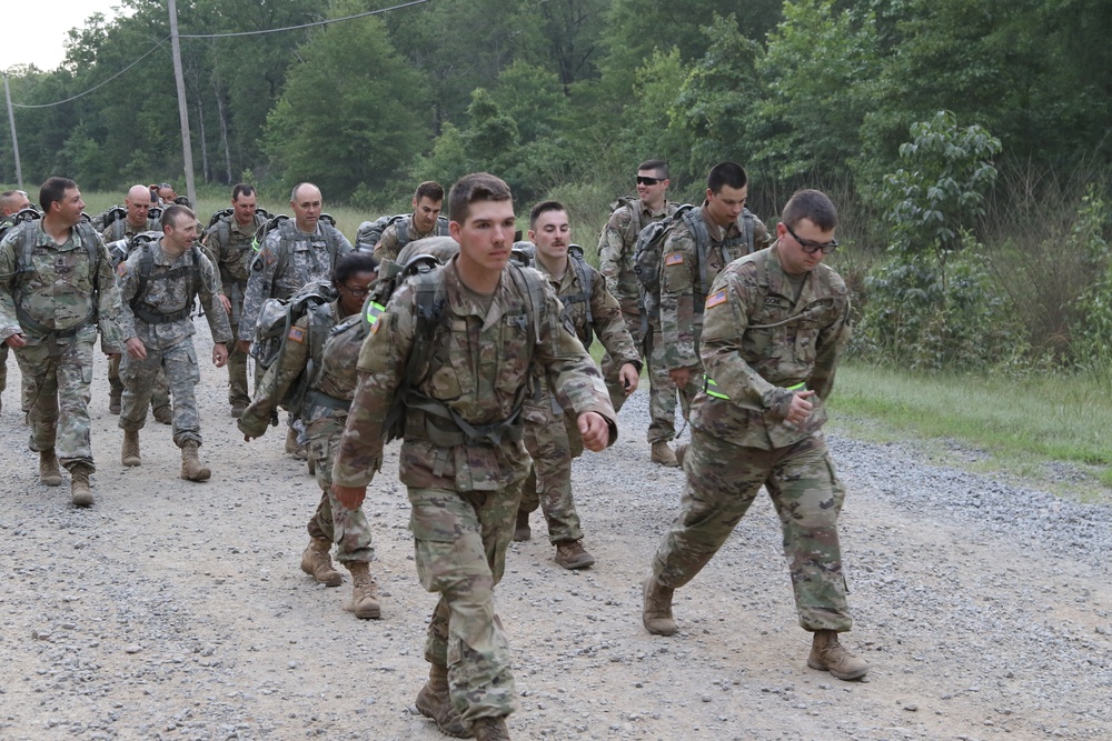 87th Troop Command Conquers 8-Mile March During Annual Training