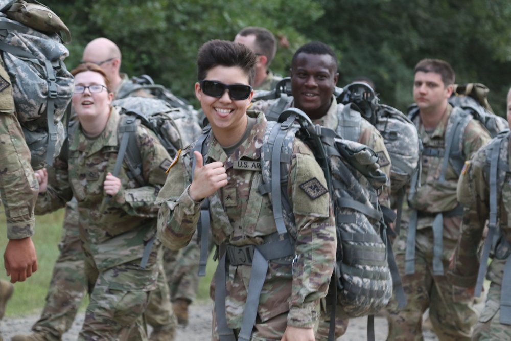 87th Troop Command Conquers 8-Mile March During Annual Training