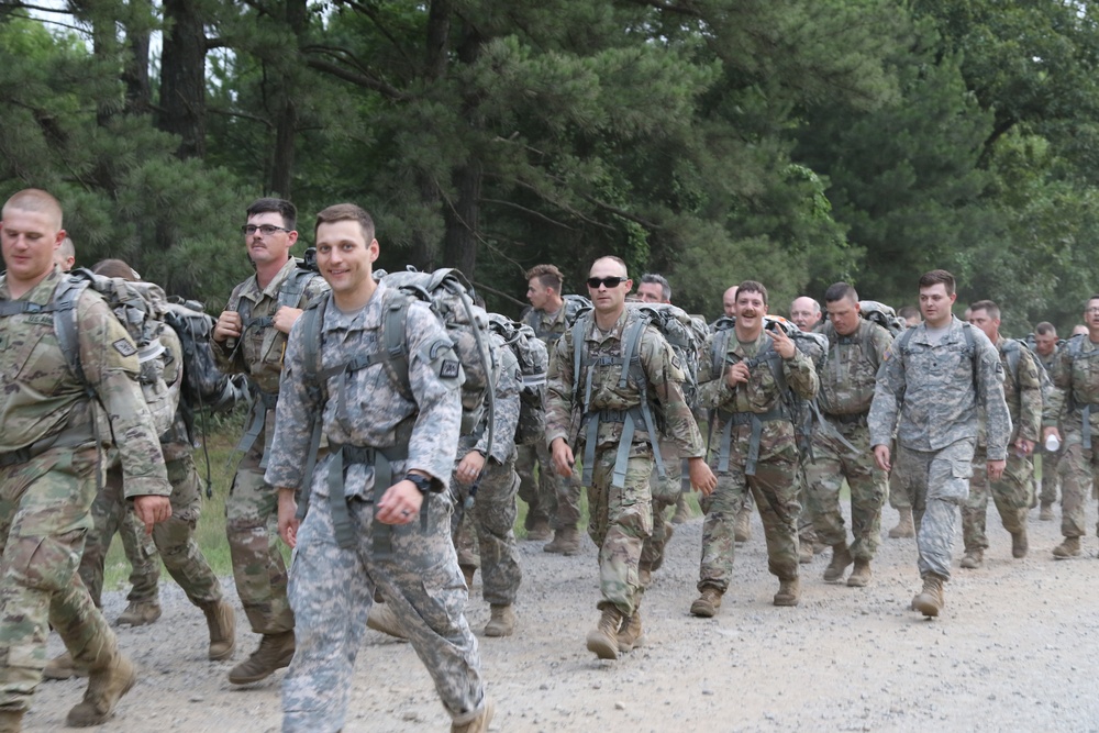 87th Troop Command Conquers 8-Mile March During Annual Training