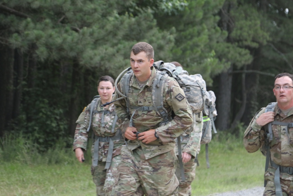 87th Troop Command Conquers 8-Mile March During Annual Training