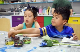 Camp Zama art class inspires children