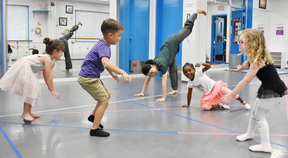 Camp Zama youth dance class keeps feet moving