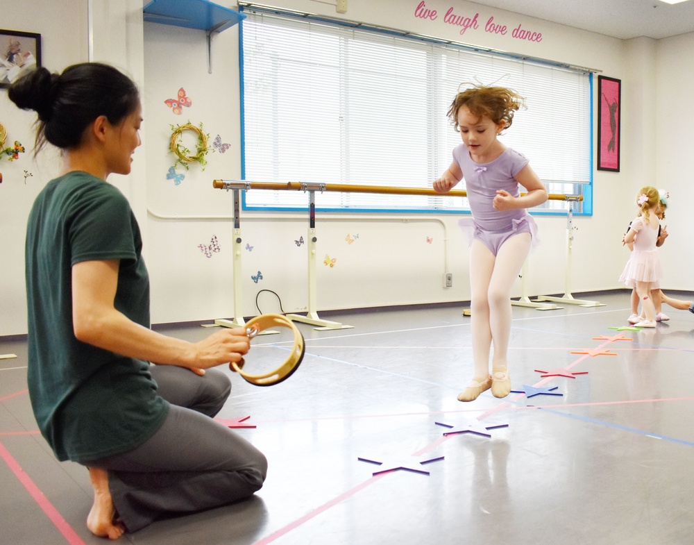 Camp Zama youth dance class keeps feet moving