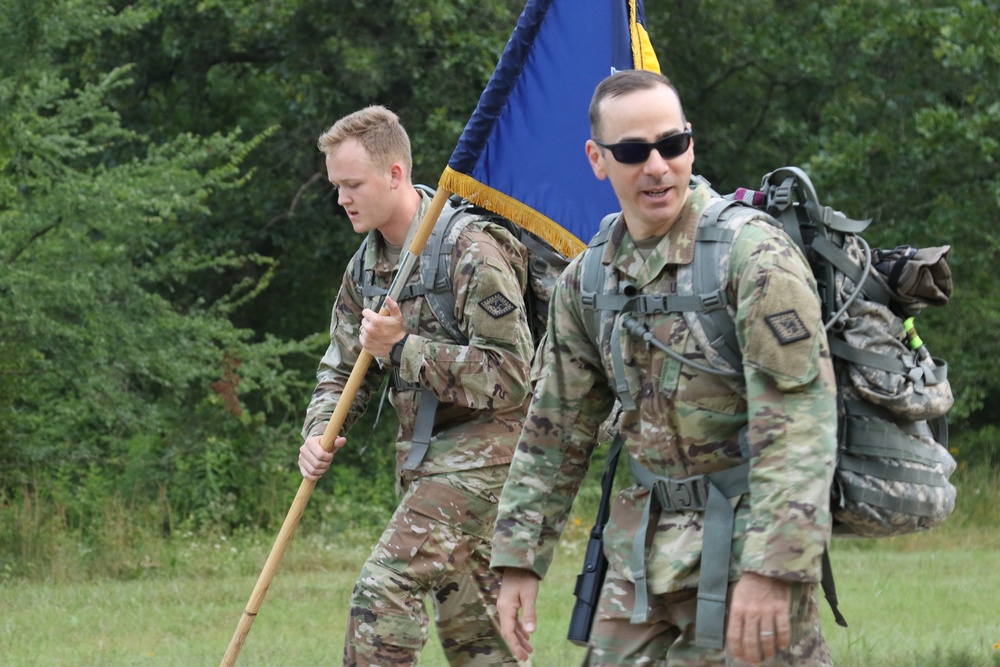 87th Troop Command Conquers 8-Mile March During Annual Training