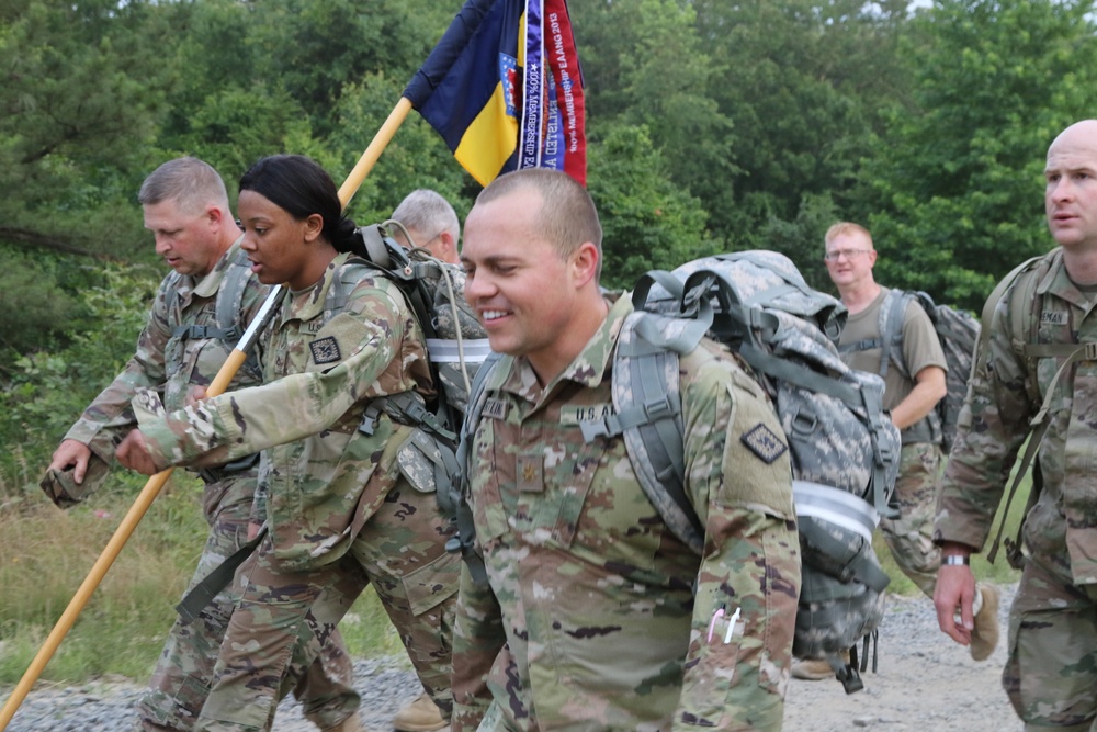 87th Troop Command Conquers 8-Mile March During Annual Training