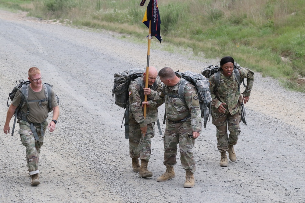 87th Troop Command Conquers 8-Mile March During Annual Training