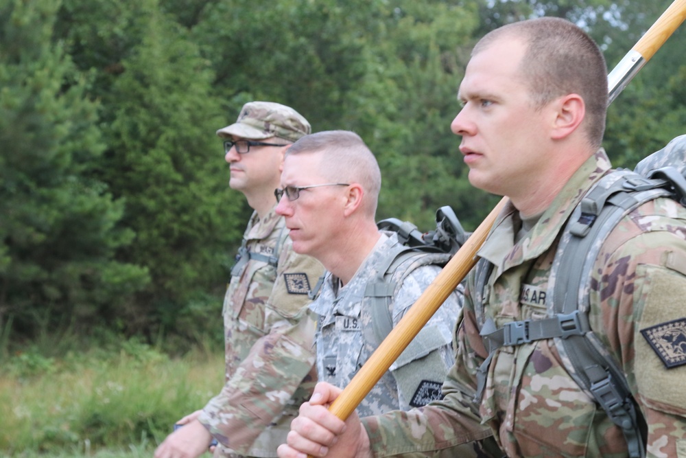 87th Troop Command Conquers 8-Mile March During Annual Training