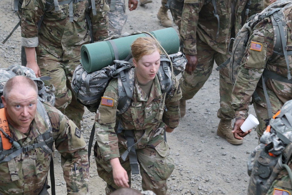 87th Troop Command Conquers 8-Mile March During Annual Training