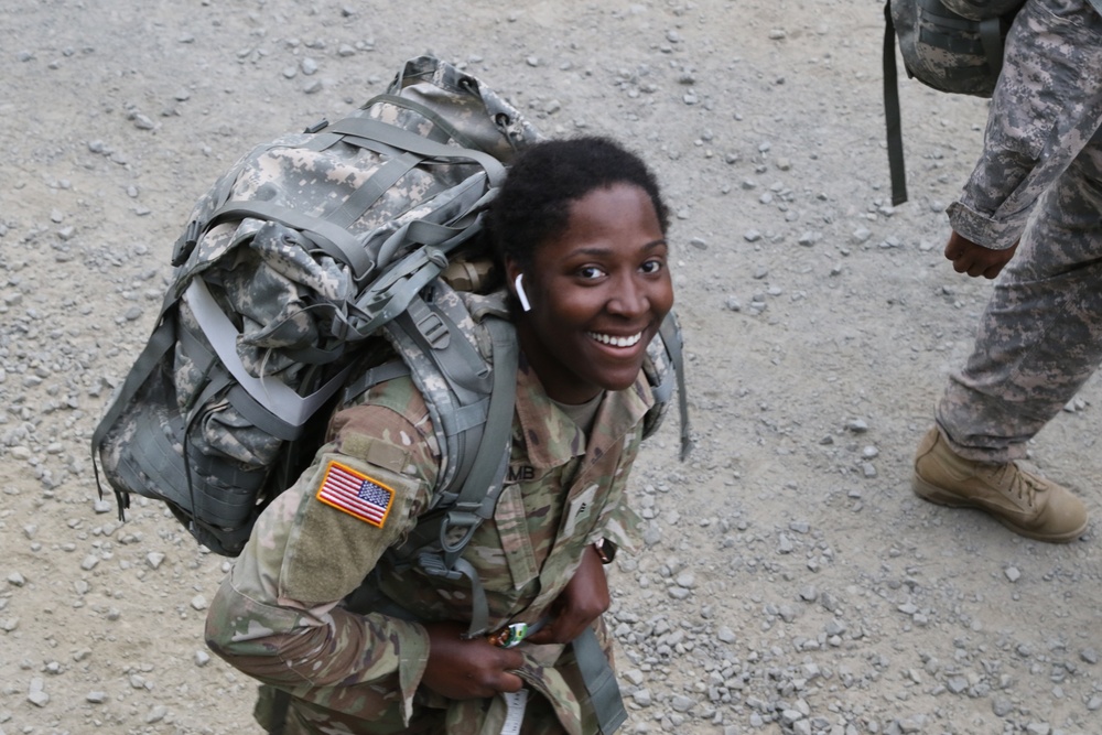 87th Troop Command Conquers 8-Mile March During Annual Training