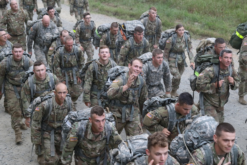 87th Troop Command Conquers 8-Mile March During Annual Training