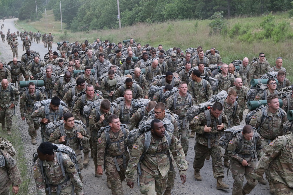 87th Troop Command Conquers 8-Mile March During Annual Training