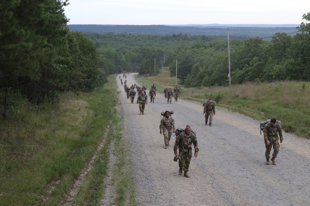 87th Troop Command Conquers 8-Mile March During Annual Training