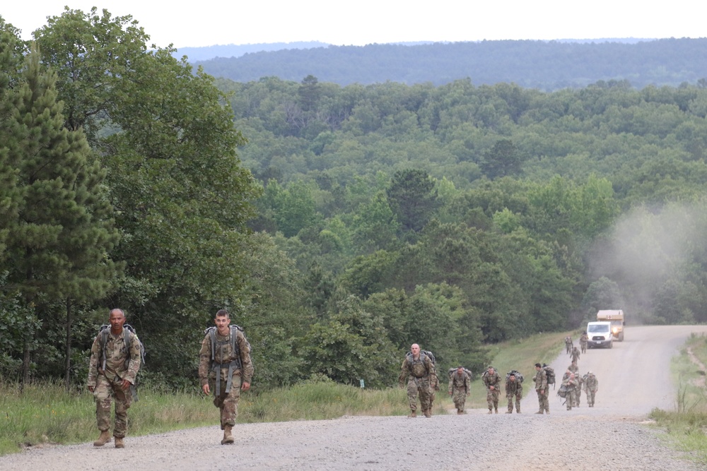 87th Troop Command Conquers 8-Mile March During Annual Training